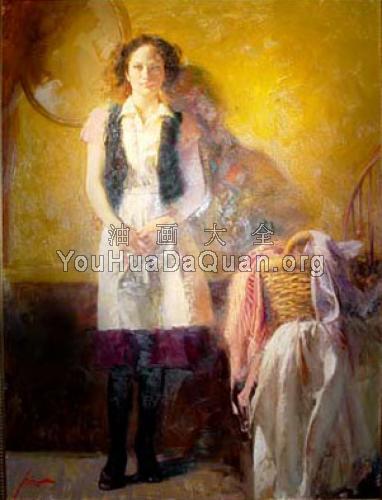 Pino Daeni painting - 皮诺·丹尼尔